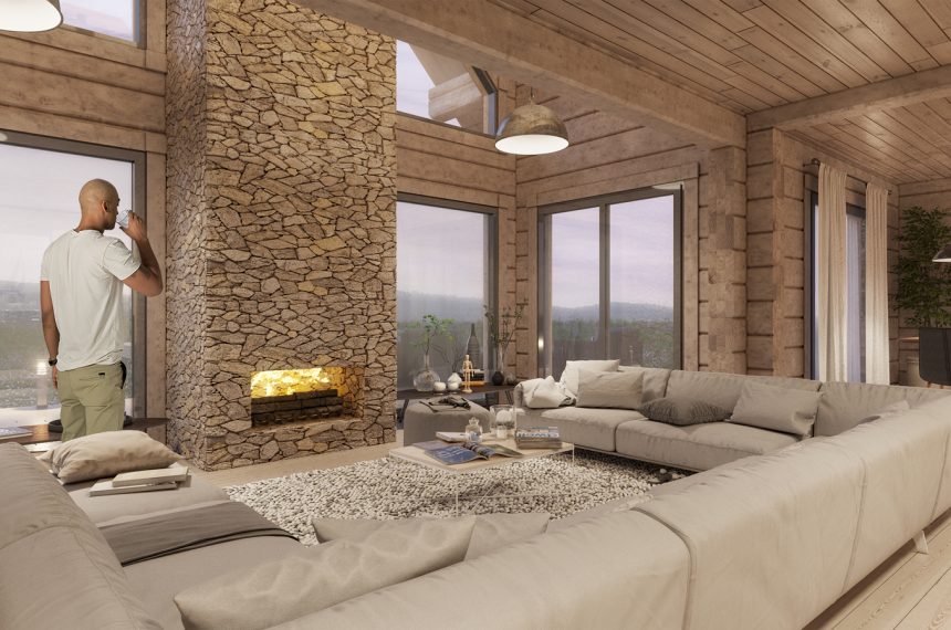 Luxusní srub na klíč Prestižní bydlení ve srubu na klíč od firmy HONKA